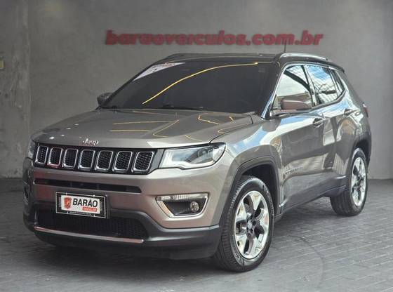JEEP COMPASS 2.0 16V FLEX LIMITED AUTOMÁTICO JEEP COMPASS 2.0 16V FLEX LIMITED AUTOMÁTICO